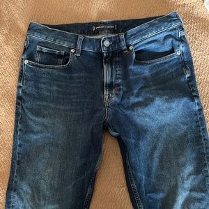 Everlane Mens Uniform slim straight leg jeans